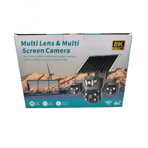 Wifi OR 4G Camera With Solar Panel